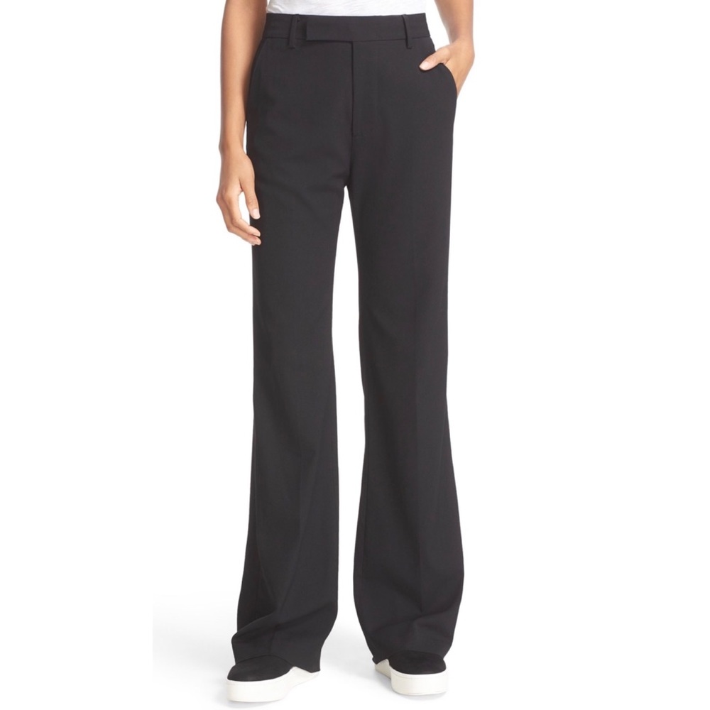 Vince Black High Rise Dress Casual Pants Size 2